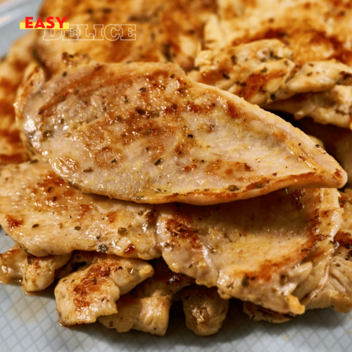 Recette Escalope de Poulet au Airfryer EasyDélice Recettes Faciles