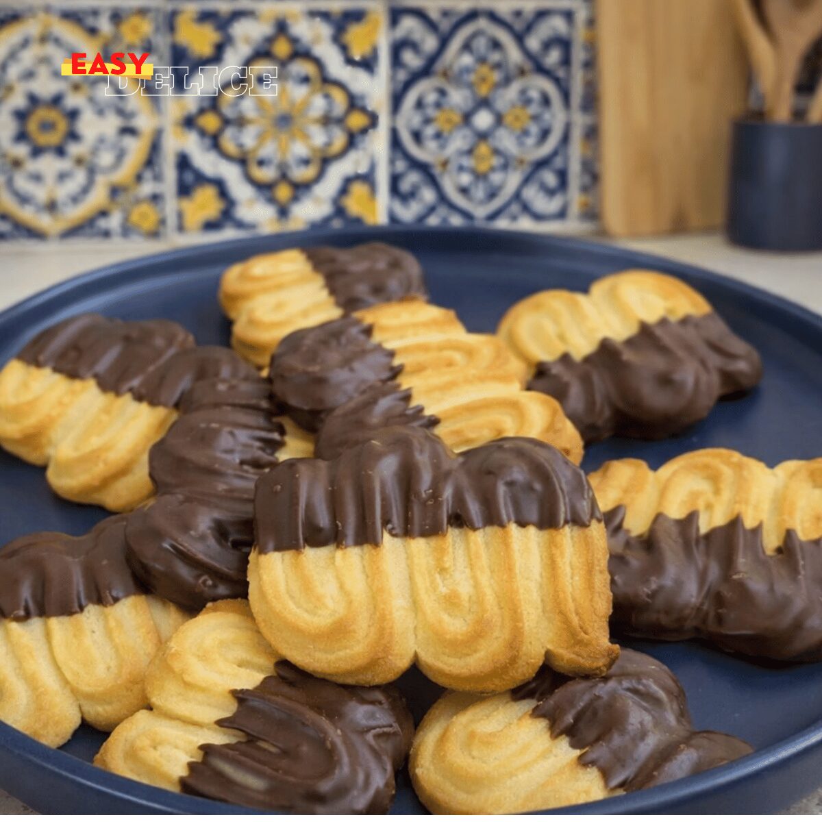 Sablés Viennois / Spritz au Chocolat Noir