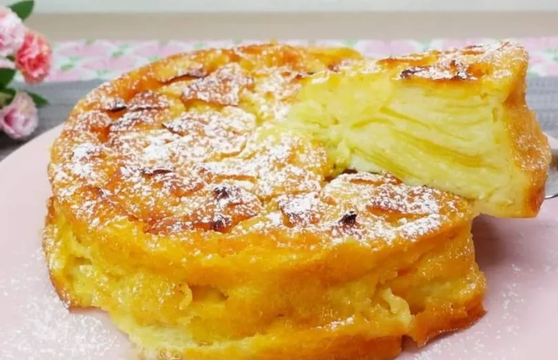 Tarte aux pommes super crémeuse