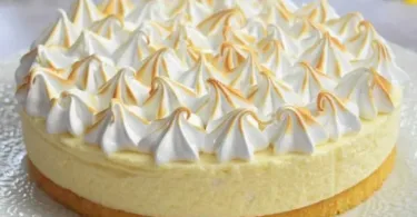 Gâteau Nuage au Citron Meringué