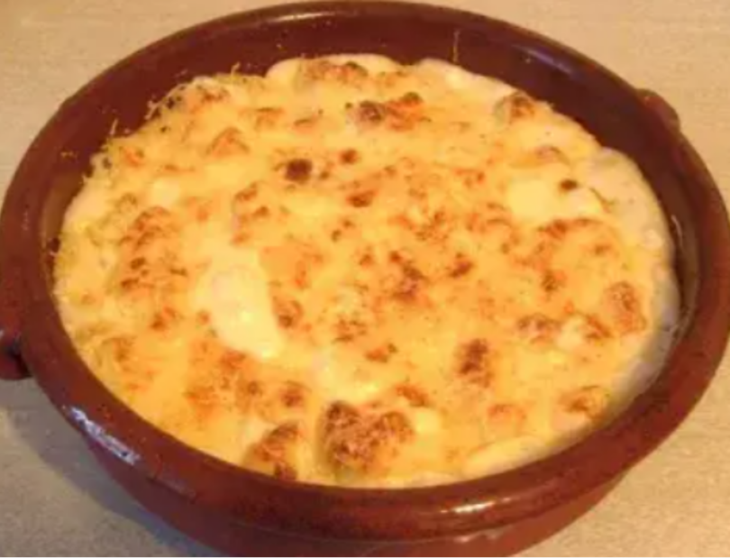 Gratin de Chou-fleur à la Béchamel