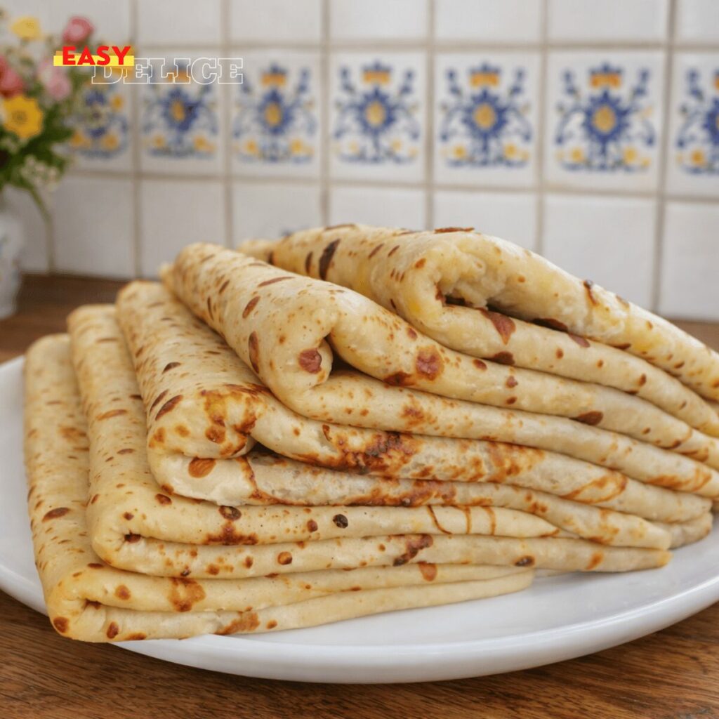 Crêpes au Yaourt Sans Lait