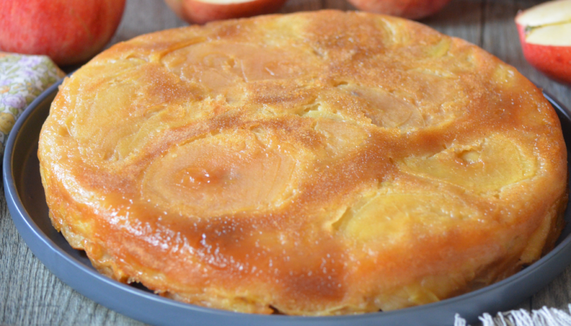 Gâteau aux Pommes Caramel