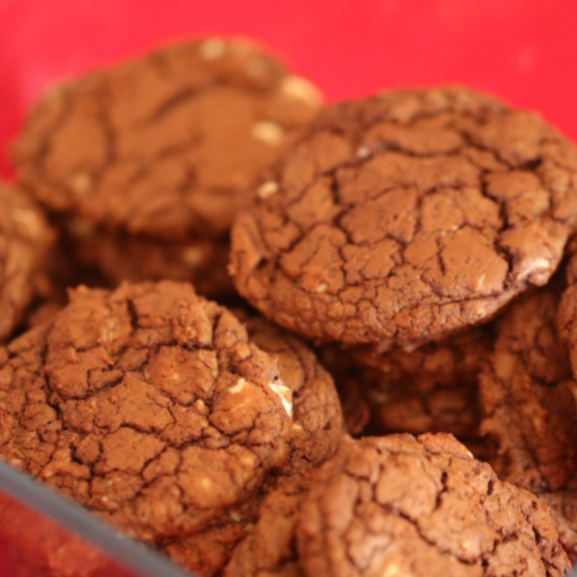 Cookies Chocolat Noir, Noix de Pécan et Cannelle