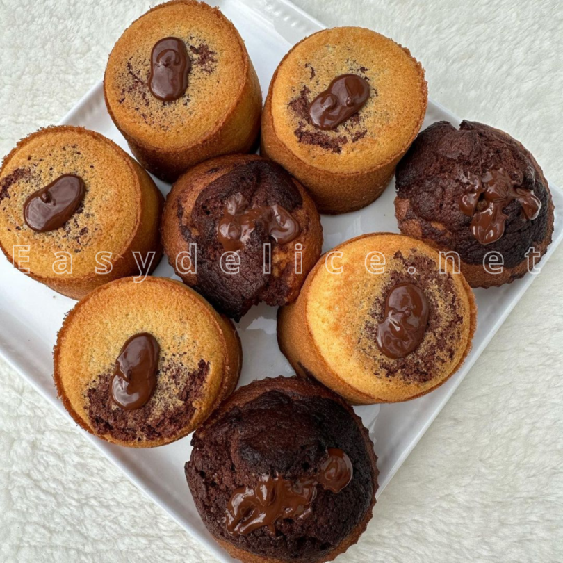 Muffins MARBRÉ FACILE A FAIRE