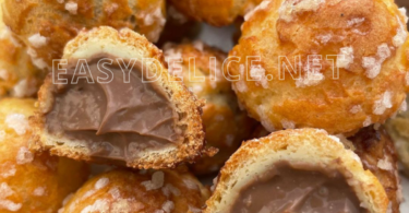 Chouquettes au chocolat