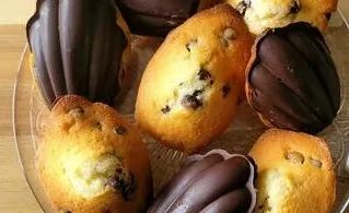 Madeleines en Coques de Chocolat