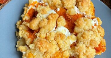 Crumble Butternut Chorizo et Chèvre