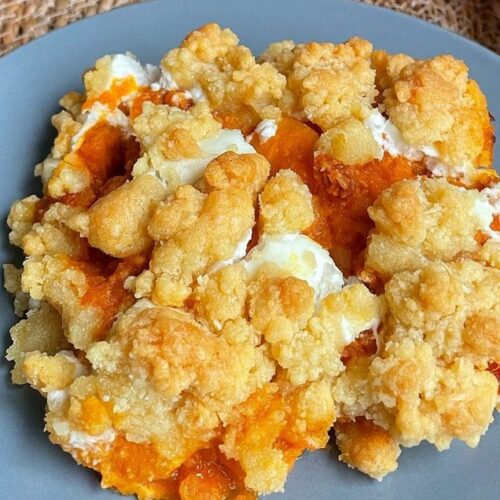 Crumble Butternut Chorizo et Chèvre