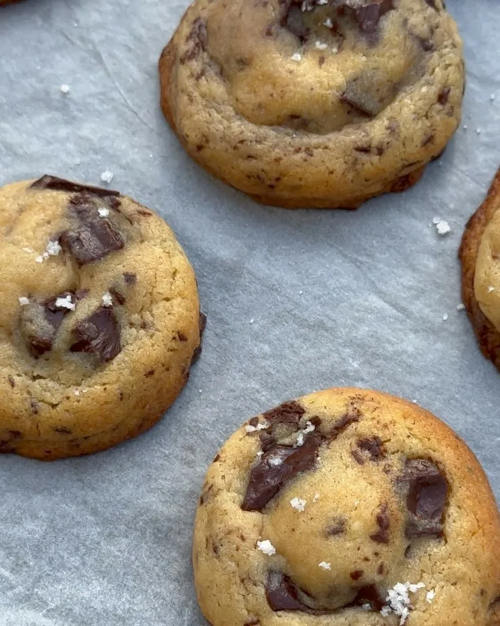 Cookies moelleux aux pépites de chocolat