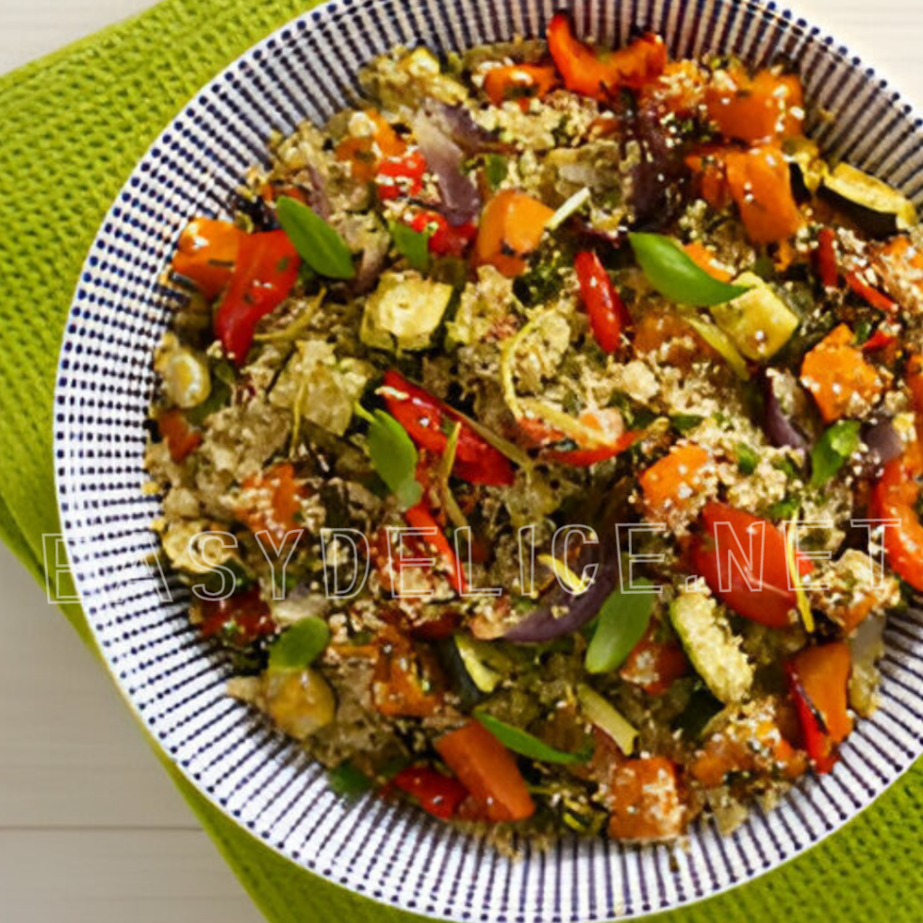 recette Salade de Quinoa aux Légumes Grillés