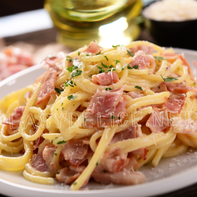 recette Marmiton Pâtes à la Carbonara