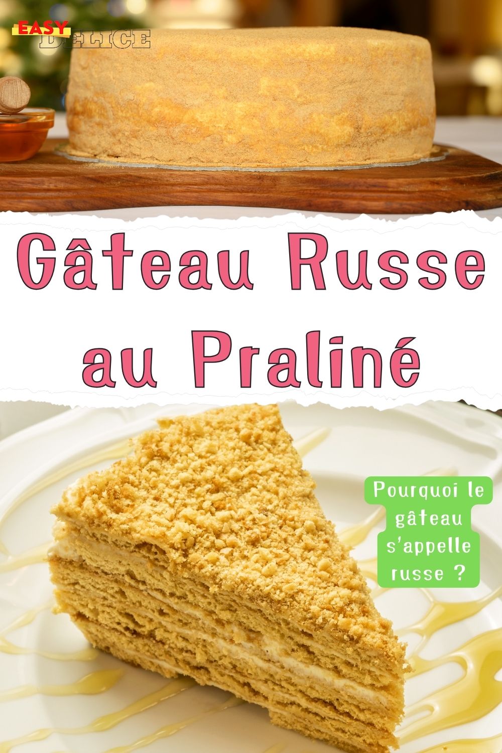 Recette de gâteau russe