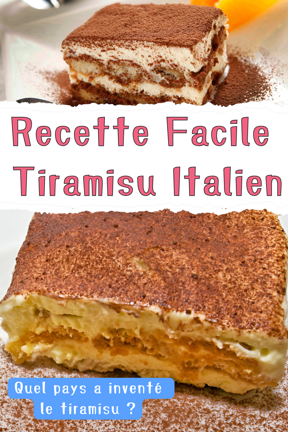 recette Tiramisu Italien