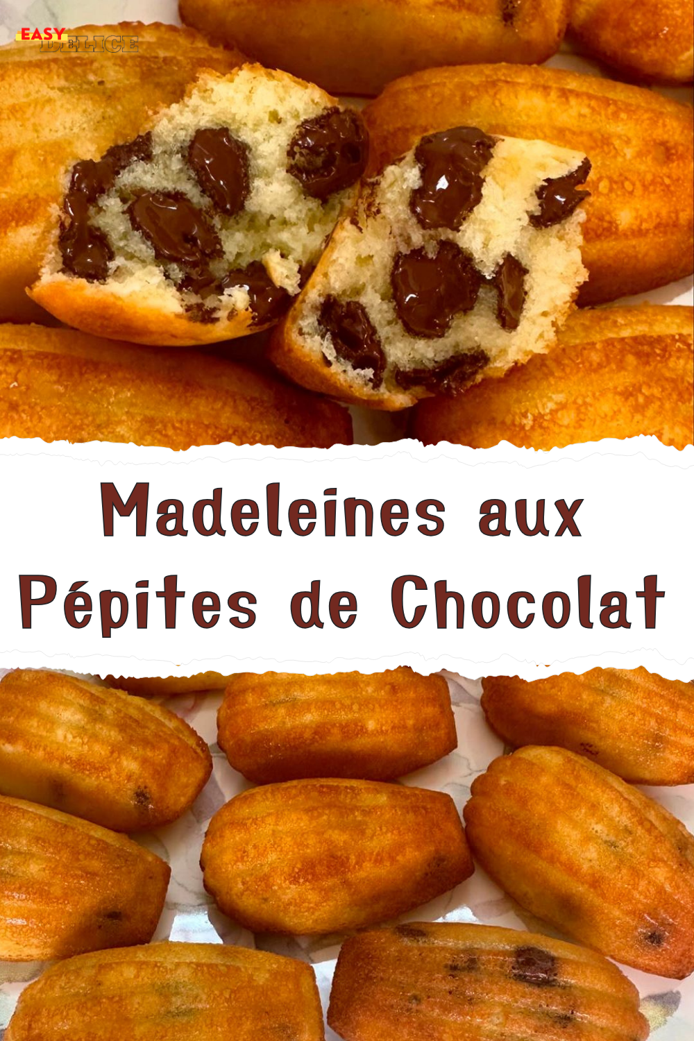 Recette des Madeleines aux Pépites de Chocolat