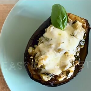 Aubergines au pesto