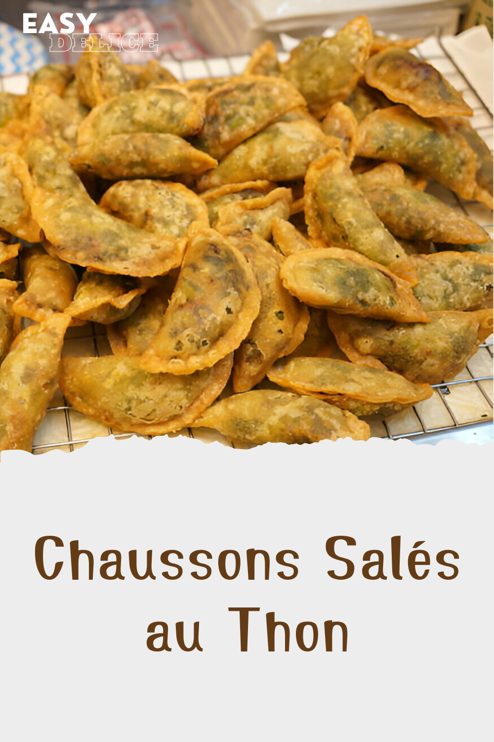 Chaussons Salés au Thon Recette marmiton 