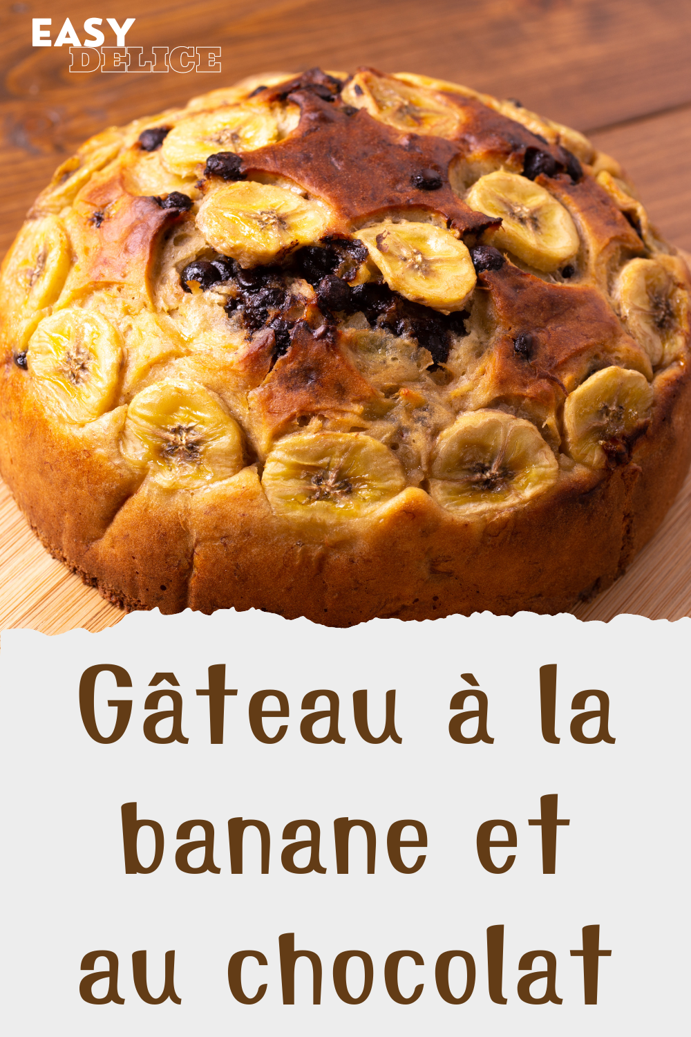 Gâteau à la Banane et au Chocolat