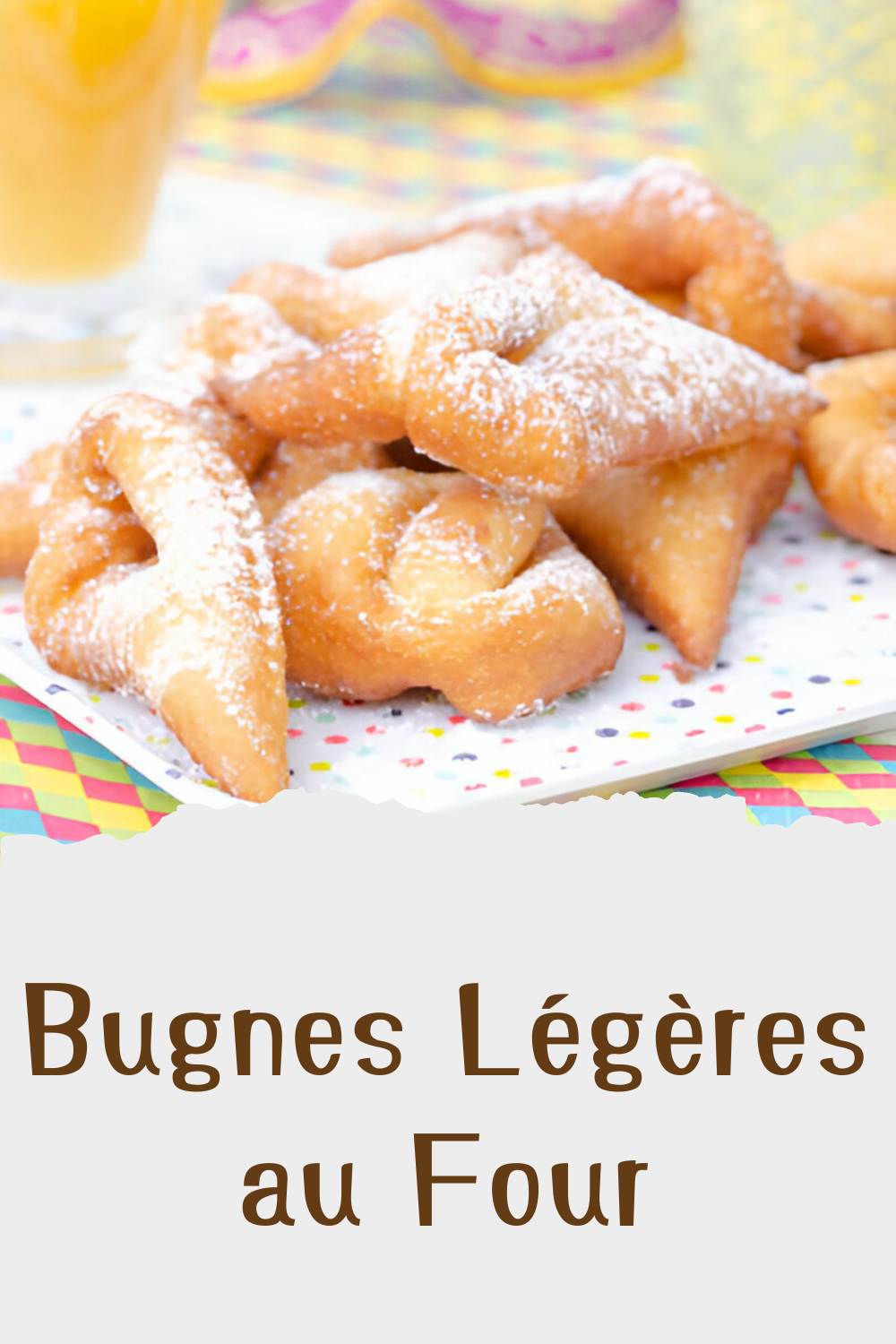 recette marmiton Bugnes Légères au Four 