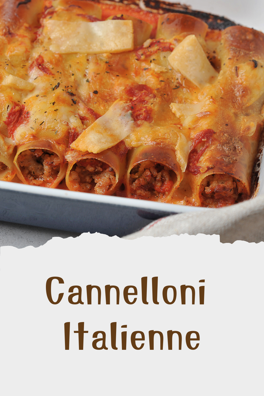 Recette Cannelloni Italienne