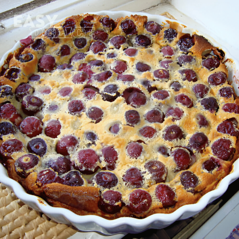 Recette de Clafoutis aux Cerises par Cyril Lignac