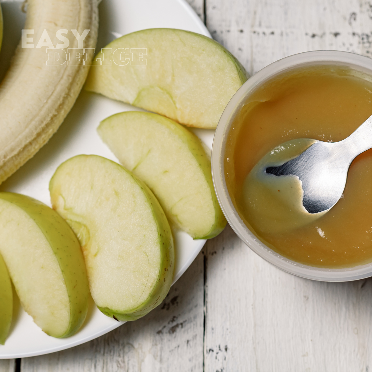 Compote Pomme Banane pour Bébé - recette facile