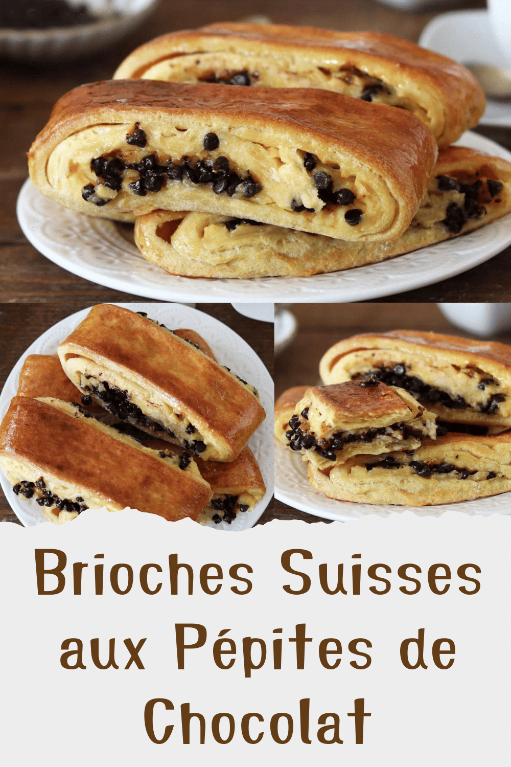 Brioches Suisses aux Pépites de Chocolat