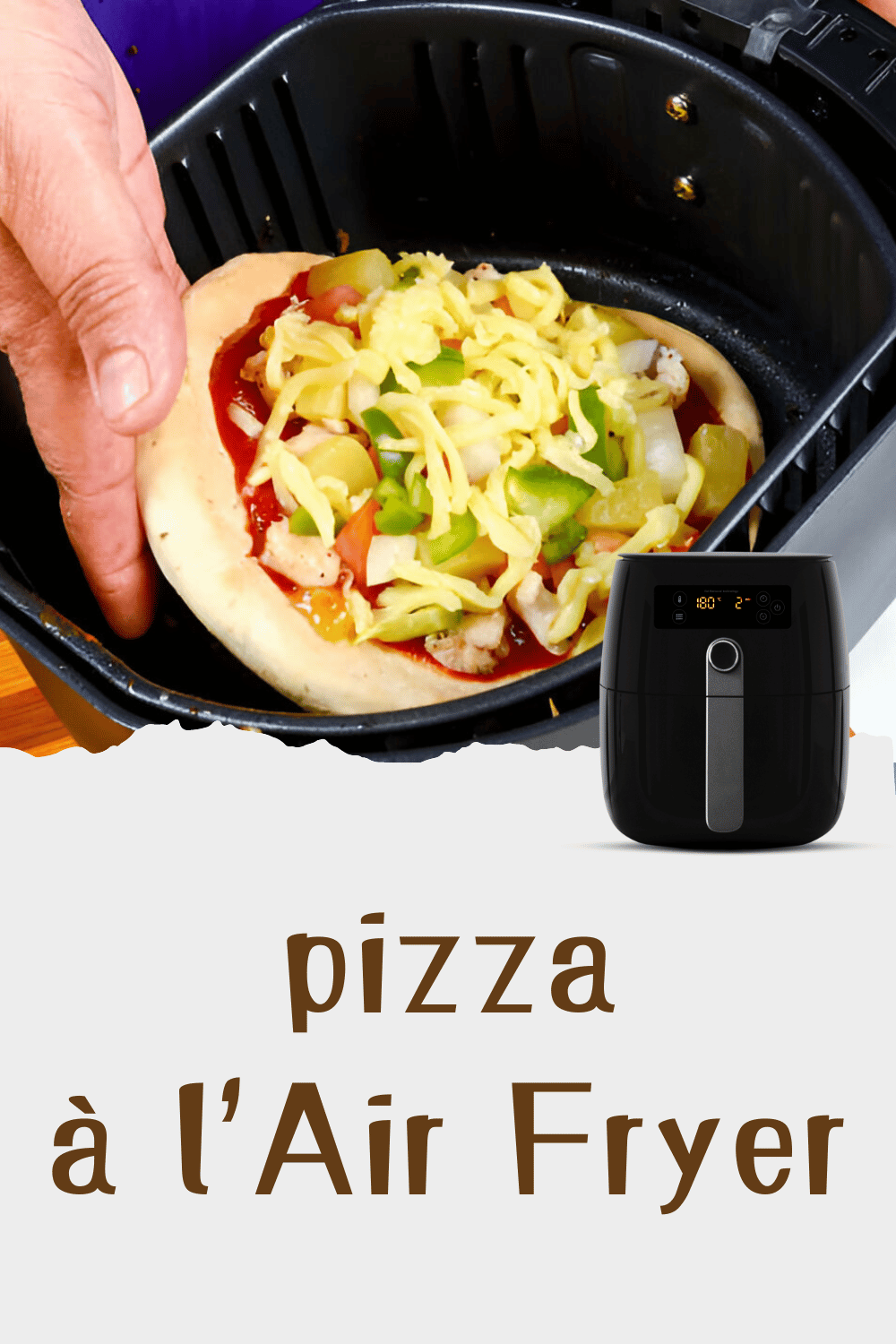  recette marmiton pizza à l'Air Fryer