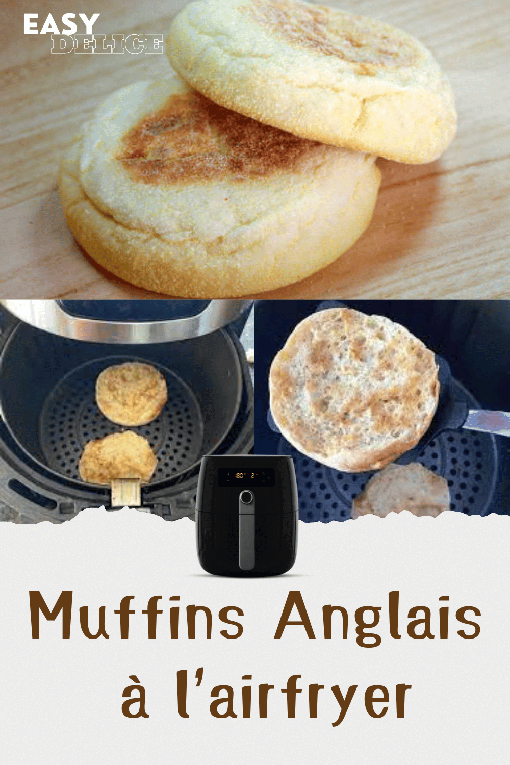 Muffins Anglais à l'airfryer