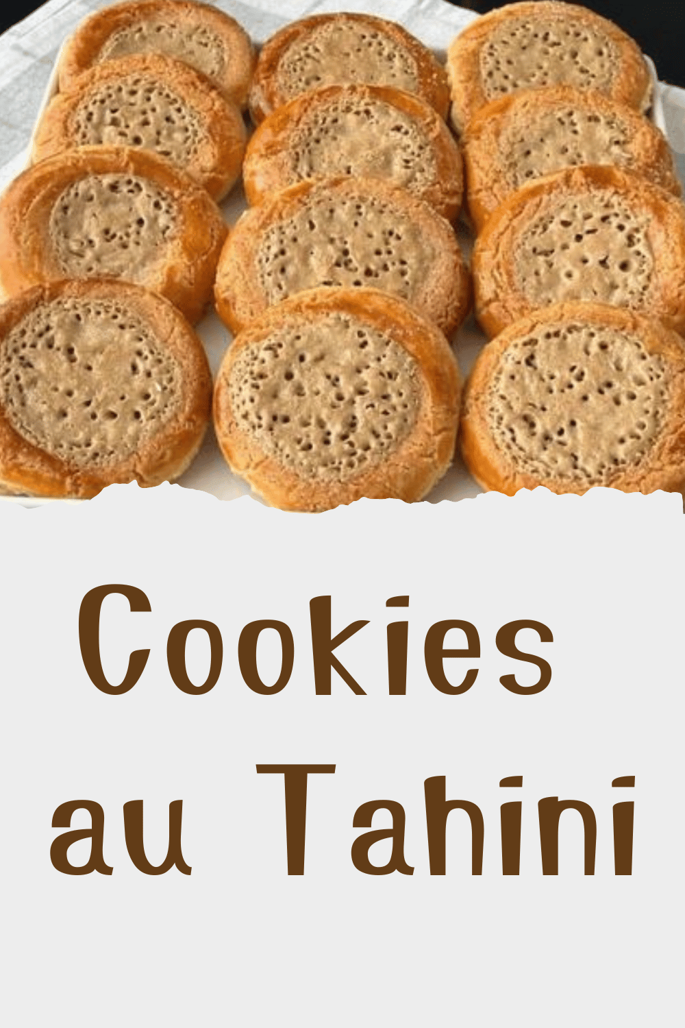 RECETTE marmiton Cookies au Tahini