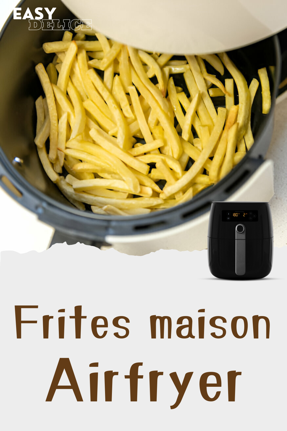 Frites maison à l'airfryer 