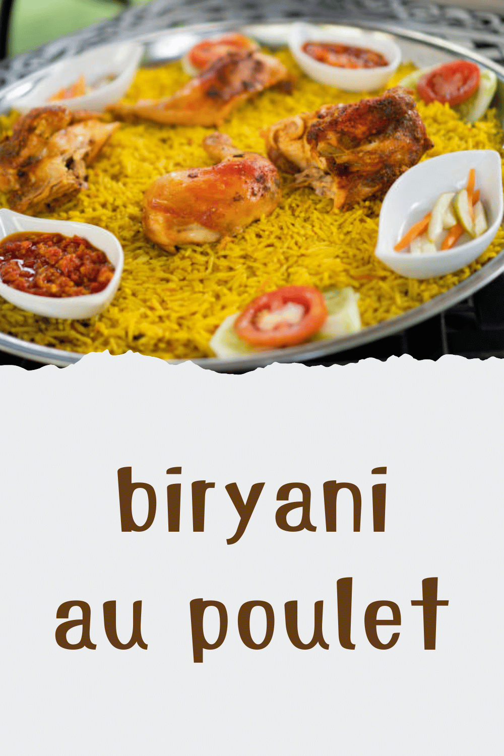 recette marmiton Biryani au poulet