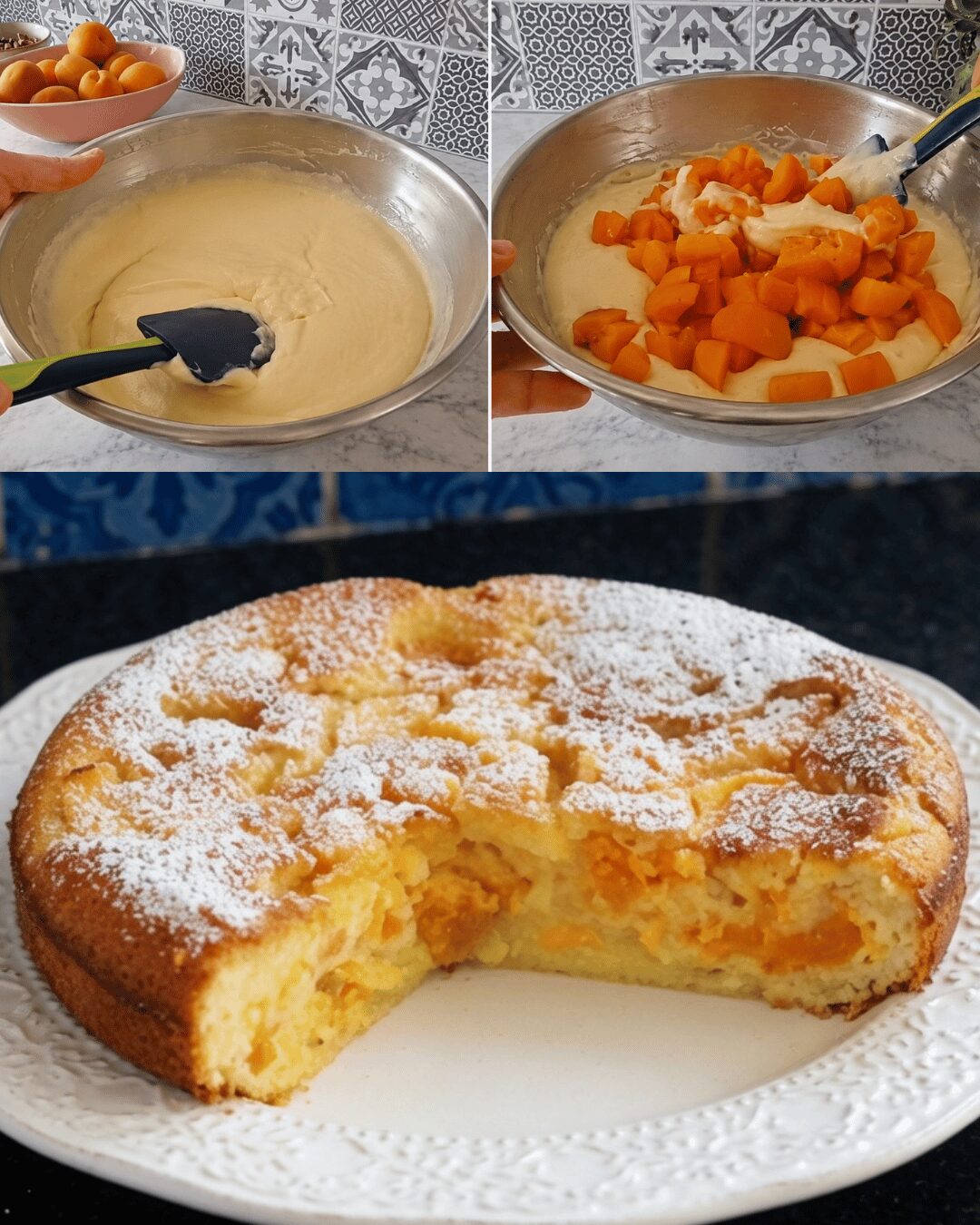 Gâteau au Yaourt aux Abricots