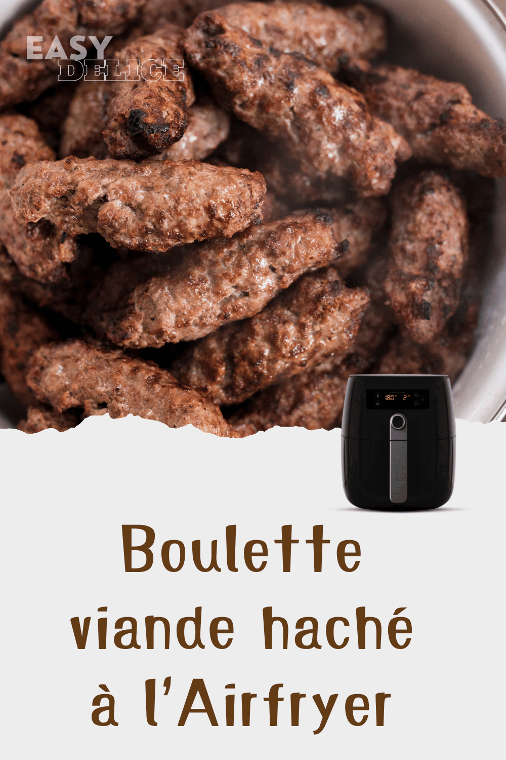 Boulettes de viande au Airfryer