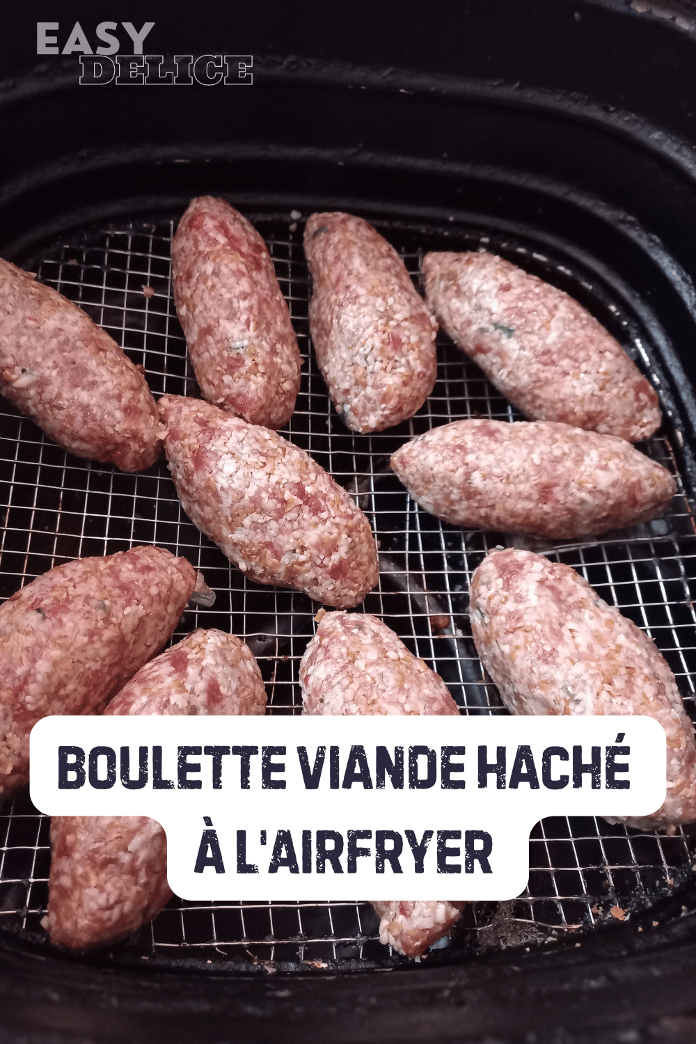 Boulettes de viande au Airfryer