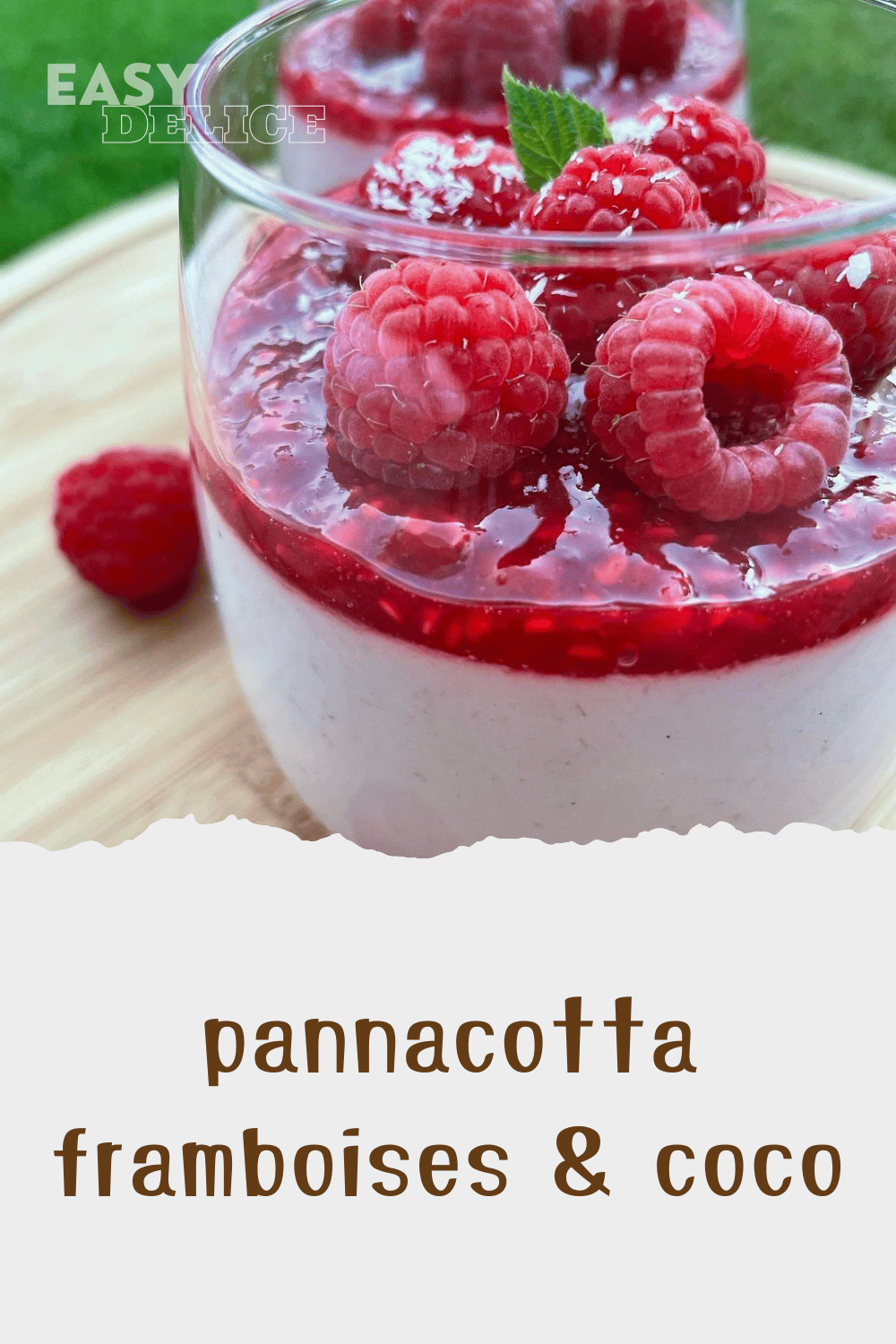 Pannacotta Framboises & Coco