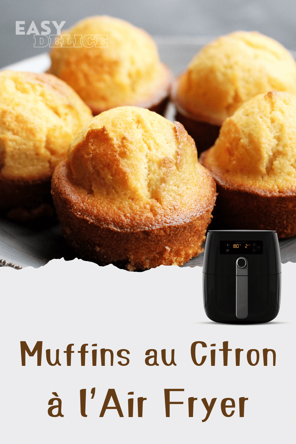 Muffins au Citron (Air Fryer)
