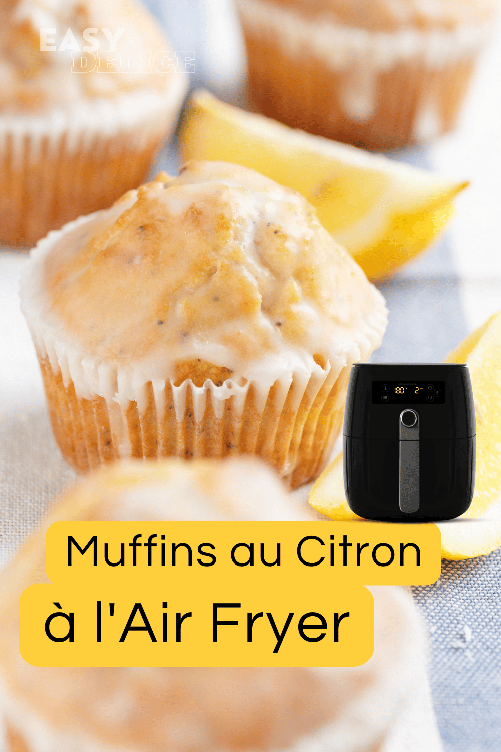 Muffins au Citron (Air Fryer)
