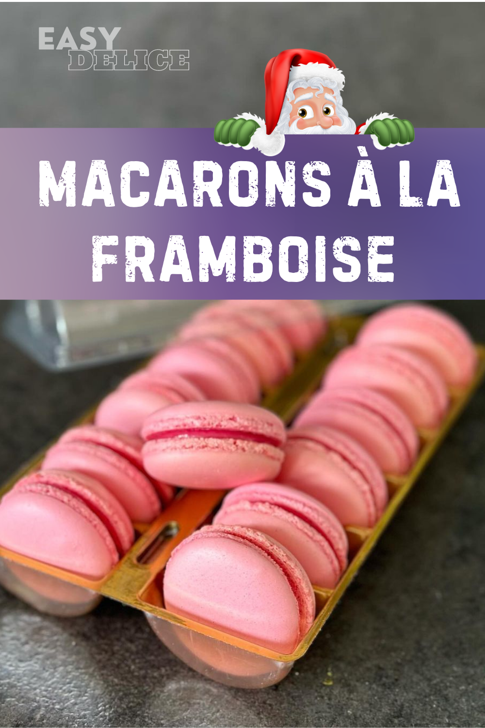 Recette Macarons à la framboise