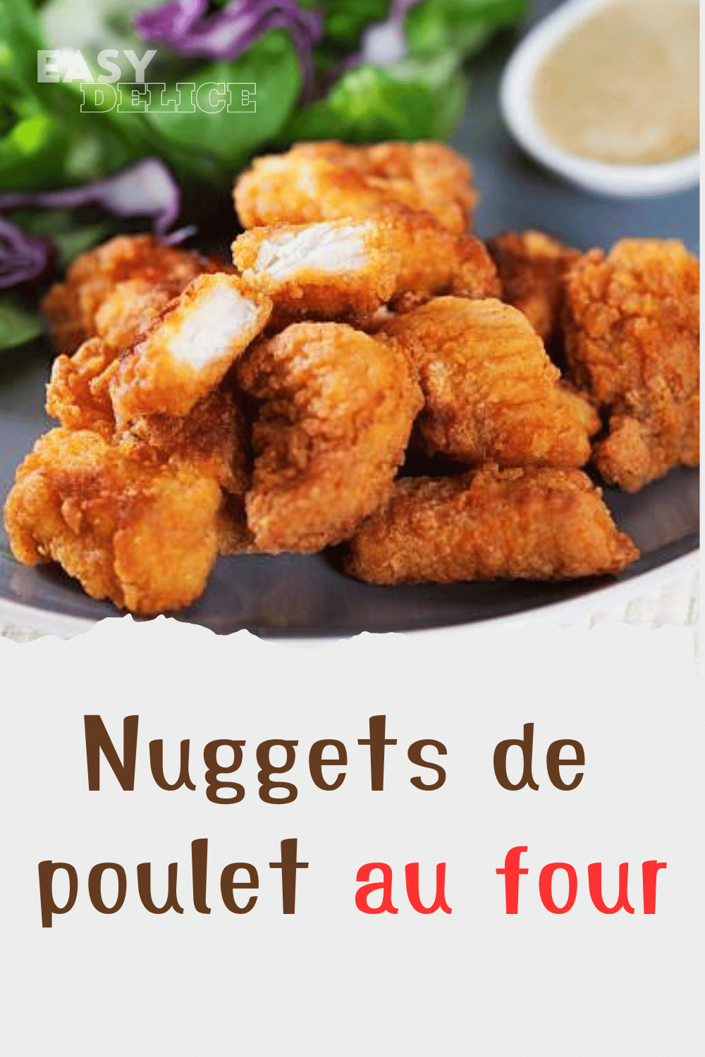 Nuggets de poulet au four