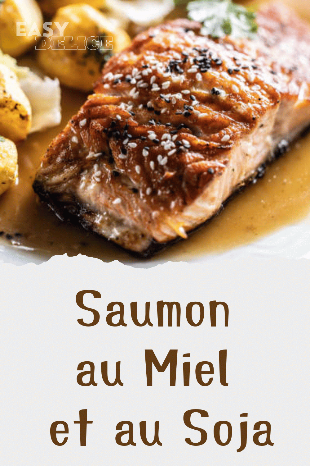 Saumon au Miel et au Soja