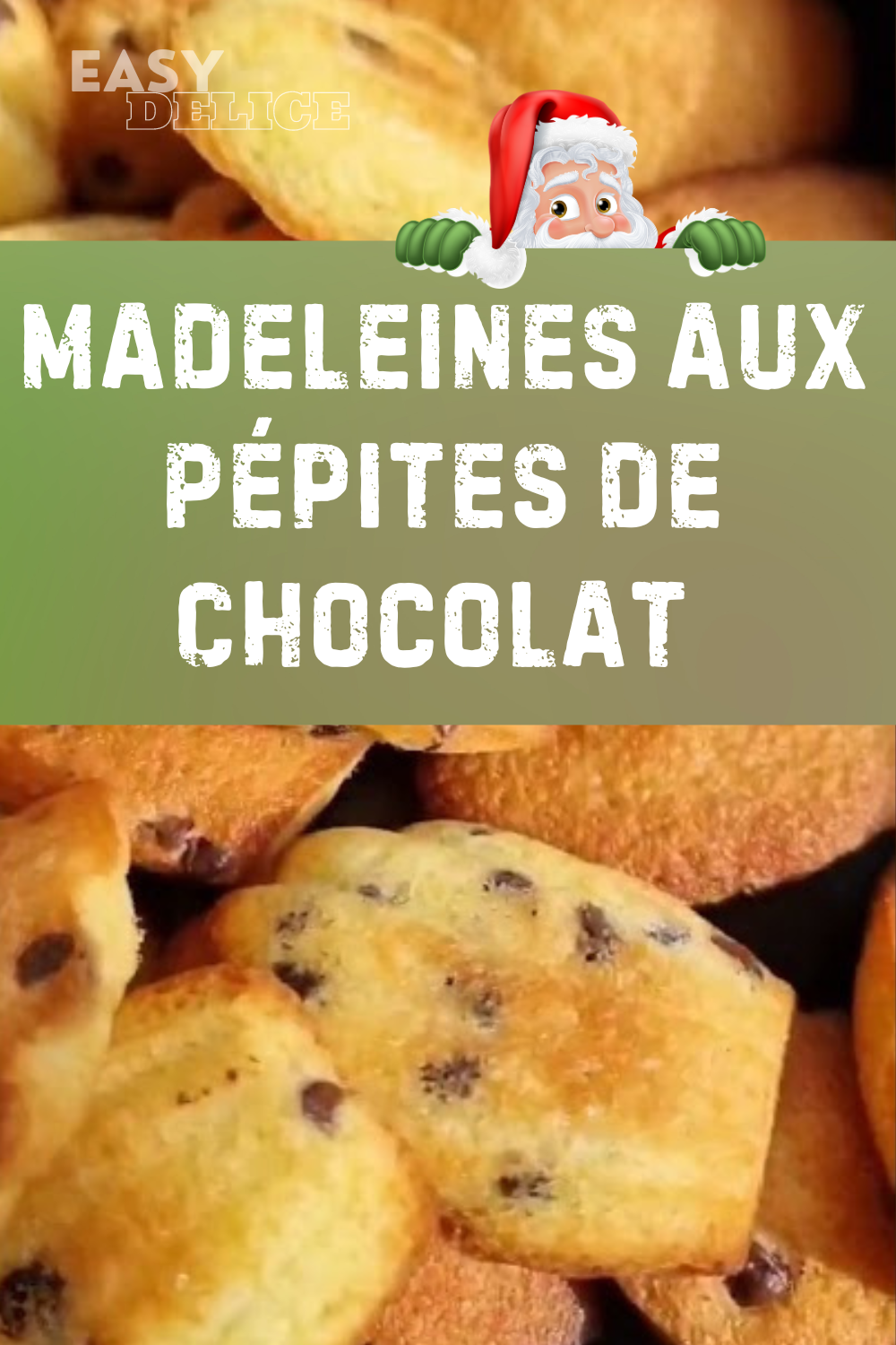 Madeleines aux Pépites de Chocolat 