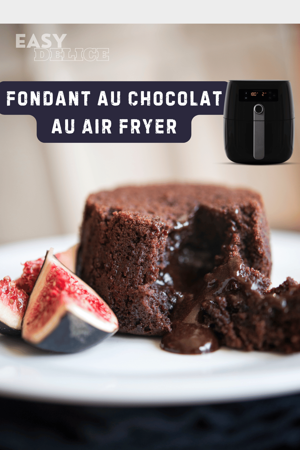 Fondant au Chocolat Parfait au Air Fryer 