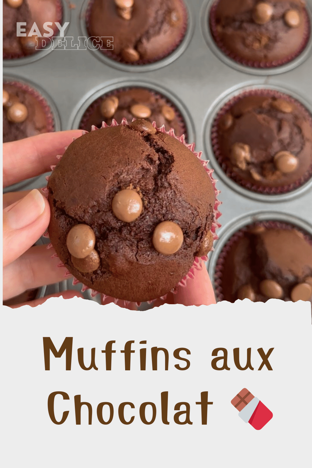 RECETTE facile Muffins aux Chocolat