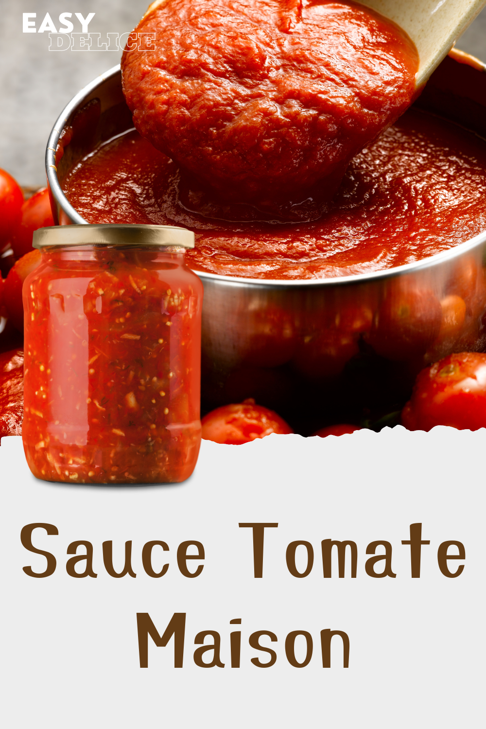 Sauce Tomate Maison