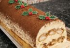 Bûche de Noël Façon Tiramisu