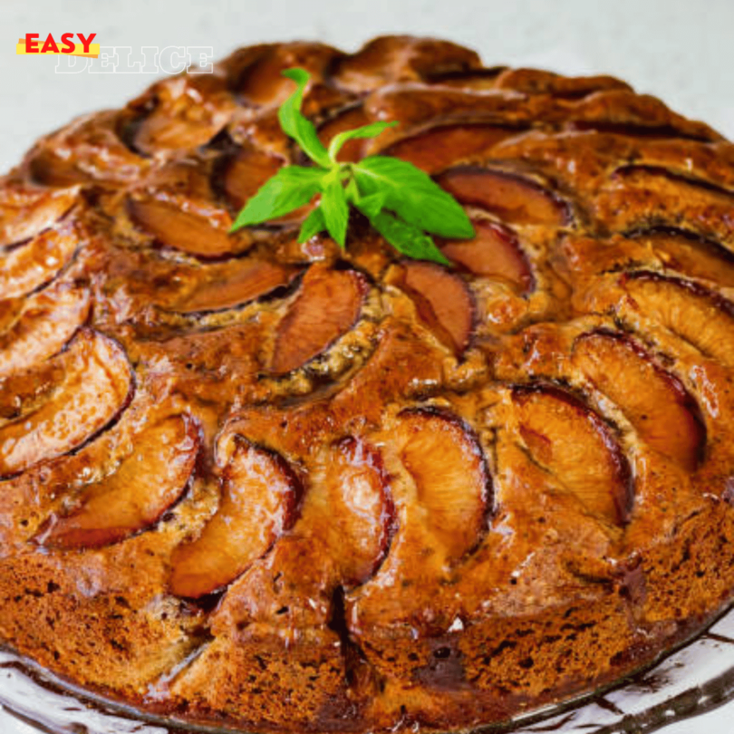 Tarte Rustique aux Pommes et Caramel Beurre Salé