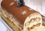 Bûche de Noël façon tiramisu