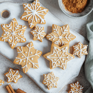 Biscuits De Noël À La Cannelle (+ Glaçage)