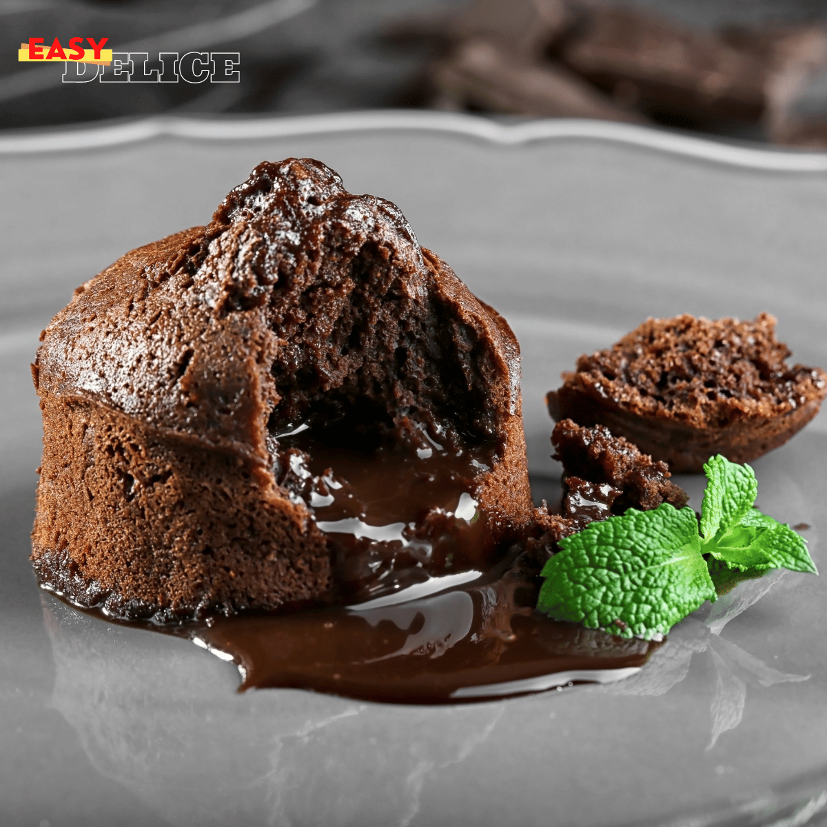 Fondant au Chocolat Parfait au Air Fryer 